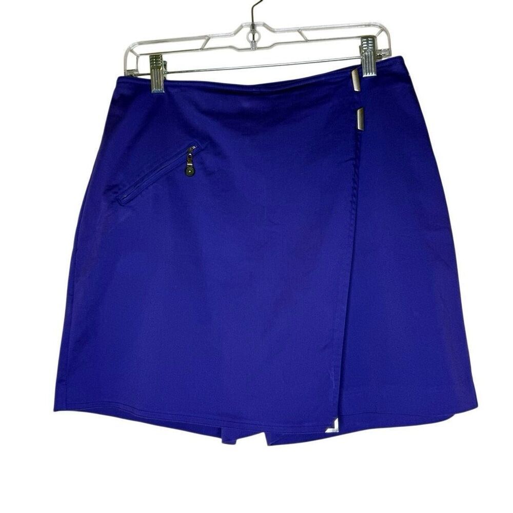 Jamie Sadock Golf Skort Royal Blue/Purple Size 8 Sporty, Outdoors, Golf